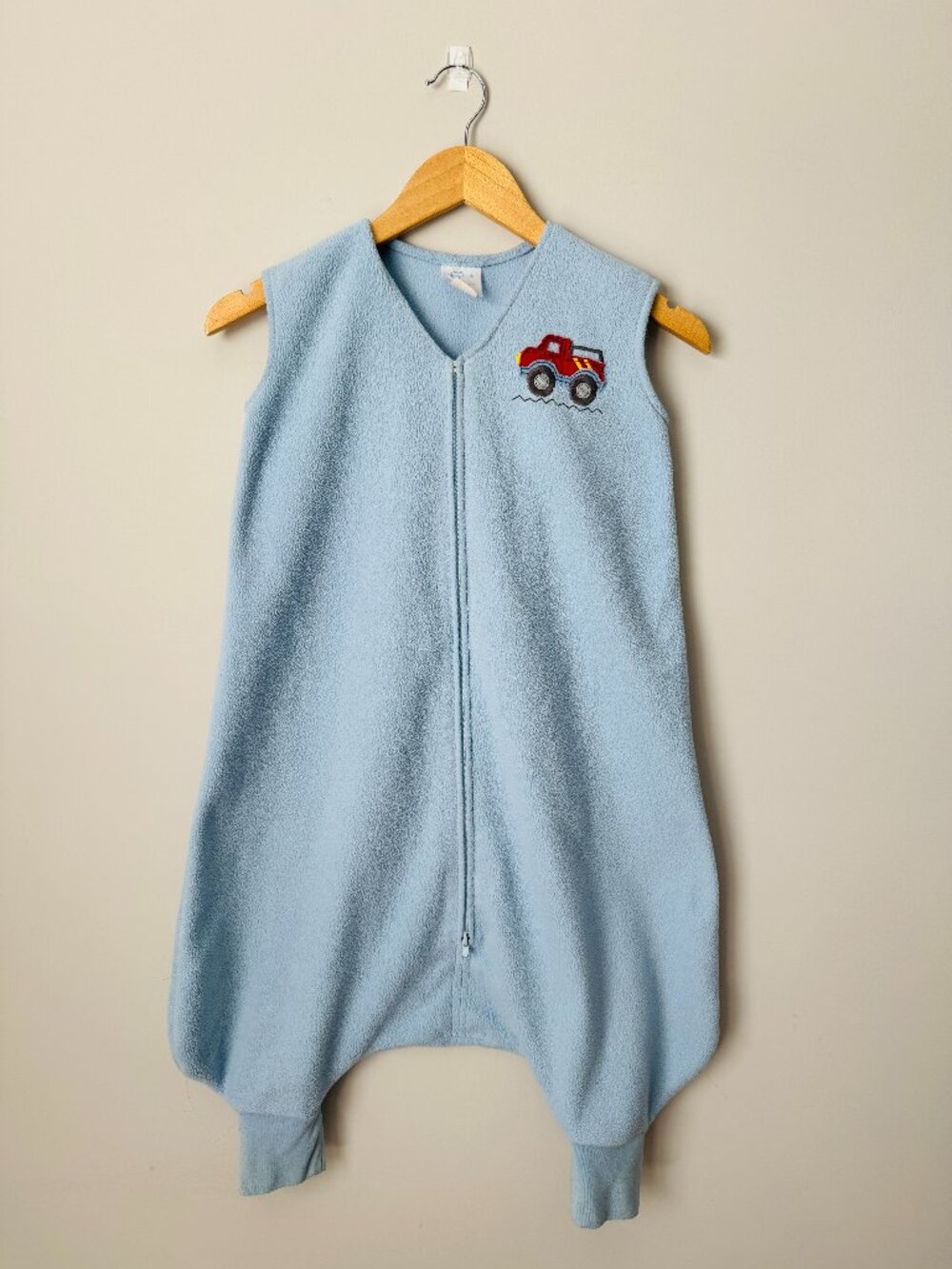 Halo Big Kids Microfleece SleepSack 2-3T Blue 34 to 40 in 25 to 40 lbs Walker We